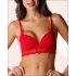 Koronkowy biustonosz usztywniany dla kobiet W0B2P PADDED TRIANGLE BRA - WONDERBRA