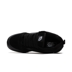 Buty męskie Vans Knu Skool Black tenisówki sportowe zamszowe Off The Wall czarne (VN0009QCBKA)