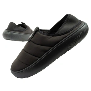 Crocs buty męskie papcie Classic Puff Moc kapcie czarne ocieplane