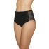 Majtki z wysokim stanem 19191 czarne - Ysabel Mora