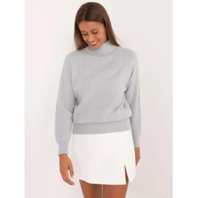 Sweter damski AT SW 2339.54 szary - FPrice