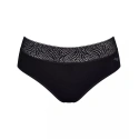 Dámské menstruační kalhotky Sloggi Period Pants Hipster Light černé