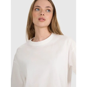 T-shirt oversize z nadrukiem damski 4F 4FRSS25TTSHF2692-11S T-shirt oversize z nadrukiem damski 4F 4FRSS25TTSHF2692-11S