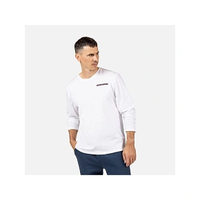 Koszulka męska ROSSIGNOL Long Sleeve Tee biała Koszulka męska ROSSIGNOL Long Sleeve Tee biała