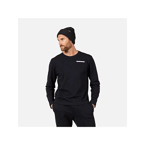 Koszulka męska ROSSIGNOL Long Sleeve Tee czarna Koszulka męska ROSSIGNOL Long Sleeve Tee czarna
