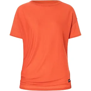 Koszulka SUPER.NATURAL W YOGA LOOSE TEE pomarańczowa