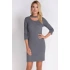 Sukienka damska SU-1133 szara - Avaro