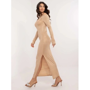 Sukienka damska DHJ SK 20093.17 Camel beige - FPrice
