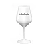 POHODINDA - bílá nerozbitná sklenice na víno 470 ml