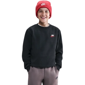 Bluza dziecięca Nike Sportswear Club Fleece Black FD3006 012 Bluza dziecięca Nike Sportswear Club Fleece Black FD3006 012