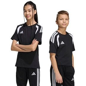 Koszulka dla dzieci adidas Tiro 26 League Tee czarna JY7226 Koszulka dla dzieci adidas Tiro 26 League Tee czarna JY7226