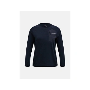 Bluza PEAK PERFORMANCE W Freelight Polartec Grid Crew czarny Bluza PEAK PERFORMANCE W Freelight Polartec Grid Crew czarny