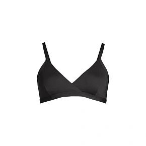 Stanik kąpielowy CASALL Overlap Bikini Top kolor czarny