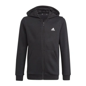 Dziecięca bluza z kapturem Essentials z zamkiem błyskawicznym Jr GN4020 - Adidas