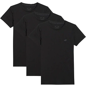 T-shirt damski (ZESTAW KOSZULEK 3 SZT.) 4F 4FWMM00TTSHF3306-10S-20S-56S