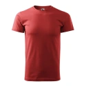 T-shirt męski Basic M MLI-12913 bordowy - Malfini