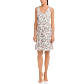 Damska koszula nocna 12040 kwiatowy wzór - Vamp