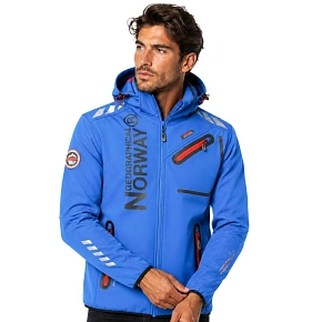 Softshell męski Geographical Norway ROYAUTE DB ROYAL BLUE  RED MEN 068 (WY2170H/GN-ROYAL BLUE / RED)