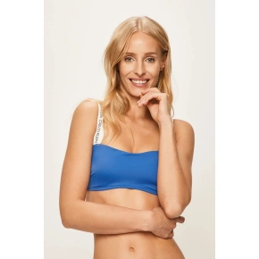 Góra od bikini KW0KW00548-CHQ Niebiesko-biały - Calvin Klein