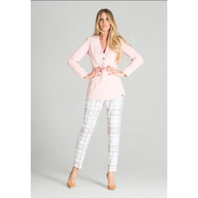 Kurtka damska M694 różowa - Figl