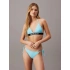 Biustonosz kąpielowy damski KW0KW02331 DCE jasnoniebieski - Calvin Klein