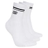 Skechers 3pk Wpk Wmn Ls Low Crew S601827-WHT Białe 39-42