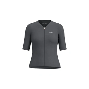 Koszulka rowerowa POC W's Raceday S/S Jersey szara Koszulka rowerowa POC W's Raceday S/S Jersey szara