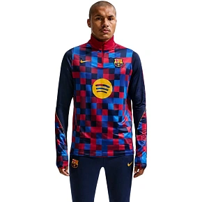 Koszulka męska Nike FC Barcelona Strike Home niebiesko-czerwona IQ1301 621 pánské Koszulka męska Nike FC Barcelona Strike Home niebiesko-czerwona IQ1301 621 pánské