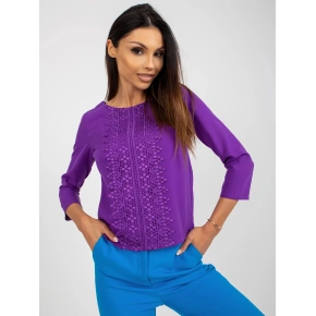 Bluzka damska LK BZ 506521.90 ciemny fiolet - Lakerta