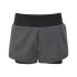Szorty damskie DWJ455 ciemnoszare - Dare2B