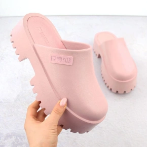 Chodaki na masywnej podeszwie Big Star W NN274020 INT2083C