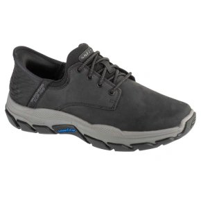 Skechers Slip-Ins: Respected - Garrett 205201-BLK Czarne 41 Skechers Slip-Ins: Respected - Garrett 205201-BLK Czarne 41
