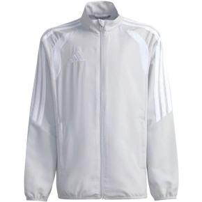 Bluza dla dzieci adidas Tiro 26 League Presentation jasnoszara JZ9053