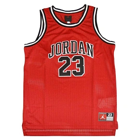 Koszulka koszykarska dziecięca Air Jordan Junior Michael Jordan 23 Czerwona - 95A773-R78 Koszulka koszykarska dziecięca Air Jordan Junior Michael Jordan 23 Czerwona - 95A773-R78