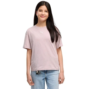 Koszulka dla dzieci Puma Ess Centered Cat Logo Boxy Tee różowa 685131 49 Koszulka dla dzieci Puma Ess Centered Cat Logo Boxy Tee różowa 685131 49