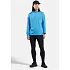 Bluza z półgolfem męska Odlo ESSENTIAL CERAMIWARM Mid layer 1/2 zip niebieska   S
