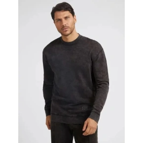 Bluza męska z kapturem Z2BQ11FL04D JBLK czarny - Guess