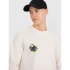 Longsleeve regular z nadrukiem męski 4F 4FWSS25TLONM392-11S pánské