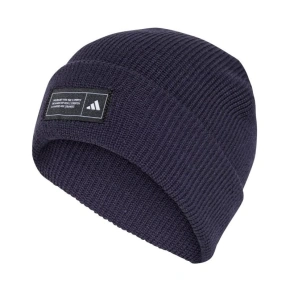 Czapka adidas Essentials Cuffed fioletowa IY5256