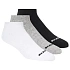 Skechers 3pk Unisex Non Terry No Show S114041-107 Białe 39-42