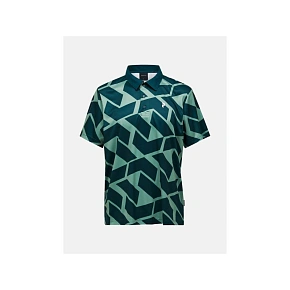 Koszulka męska PEAK PERFORMANCE M Graphic Polo kolor zielony pánské Koszulka męska PEAK PERFORMANCE M Graphic Polo kolor zielony pánské