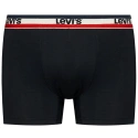 Bokserki męskie 3Pack 37149-0544 czarny/szary - Levi's