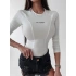 Body damskie 277014 ecru - Ola Voga