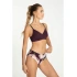 Klasyczne majtki damskie Velvet Bloom Simple - Julimex