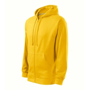 Trendy Zipper mikina pánská žlutá - Malfini