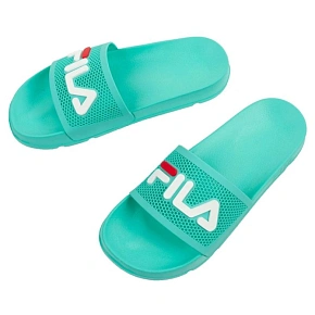 Fila klapki sportowe damskie Morro wygodne laczki zielone na basen dámské