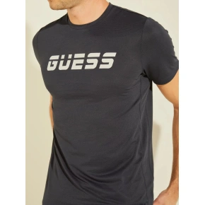 Męska koszula sportowa U1YA08MC03Y - DPM - ciemnoniebieski - Guess