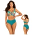 Damski dwuczęściowy strój kąpielowy Bali 3 S780BL3-2 Turquoise - Self
