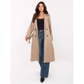 Dámský kabát IT PL  A8393.81 Béžová - Rue Paris