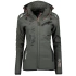 Kurtka softshell damska Geographical Norway Reine Grey/Black Lady 007  (WU6099F/GN Grey/Black)